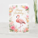 Search for flamingo birthday cards Flowers