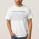 Recherche de amendement tshirts Liberté de parole
