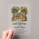 Search for cabin baby shower invitations Forest