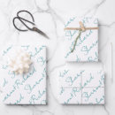 Search for teal blue wrapping paper Typography