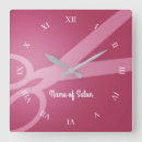 Recherche de blanc et rose horloges Magenta