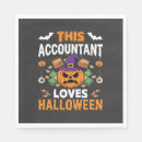 Recherche de comptable serviettes Thèmed'halloween