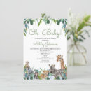 Search for blue safari baby shower invitations Mother to be