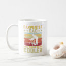Search for carpenter dad mugs Father