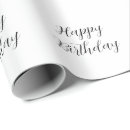Search for cursive wrapping paper Happy birthday