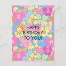 Recherche de neon postcards Floral