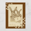 Recherche de saule de chat vœux cartes Lapin