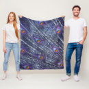 Search for peacock blue blankets Purple