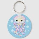 Search for jellyfish keychains Cute