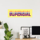 Recherche de supergirl posters Logo de superfille