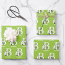Search for letter b wrapping paper Baby shower