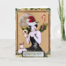 Search for pinup christmas cards Santa