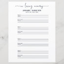 Search for funeral guest book binders Remembrance