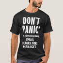 Search for marketing manager tshirts Startup