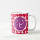 Search for purple white polka dots mugs Initial