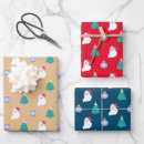 Search for japanese christmas wrapping paper Kawaii