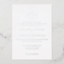 Recherche de luxueux mariage invitations Monogramme