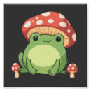 Search for cute mushroom art Frog