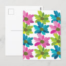 Search for colourful floral pattern postcards Elegant