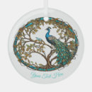 Search for stained glass art ornaments Bird