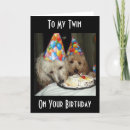 Search for double birthday cards Twin