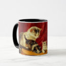 Search for cat with guitar mugs Playing