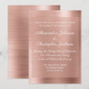 Search for rose rehearsal dinner invitations Blush