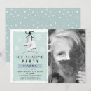 Search for blue ice skates invitations Skating