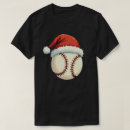 Search for christmas baseball tshirts Santa