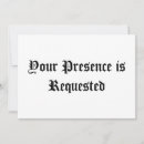 Search for funeral party invitations Gothic
