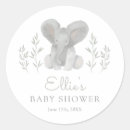 Search for green elephant baby shower stickers Safari