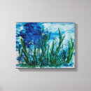 Search for waters edge canvas prints Blue