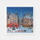 Search for christmas scene napkins Vintage