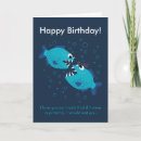Search for fish birthday cards Illustration