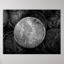 Search for dollar sign on money posters Coins