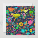 Search for square pattern cards Botanical