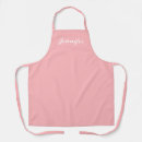 Search for monogrammed women aprons Elegant