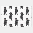Search for warrior wrapping paper Birthday