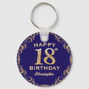 Search for 18th keychains Happy birthday