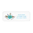 Search for purple teal return address labels Flowers