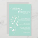 Search for mint and grey wedding invitations Elegant