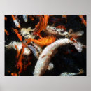 Search for koi fish pond painting posters Japanese