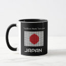 Recherche de drapeau japonais tasses Pays