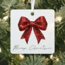Search for bowness ornaments Red bow