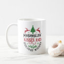 Recherche de baiser de noël tasses Vacances