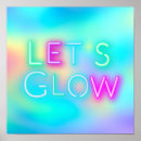 Recherche de neon glow posters Fluorescent