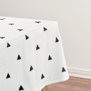 Search for black and white abstract tablecloths Minimalist