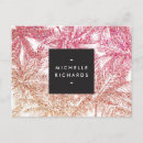 Recherche de palmier rose cartes postales Tropical