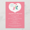 Search for cute engagement party invitations Heart