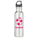 Search for girls soccer water bottles Pink